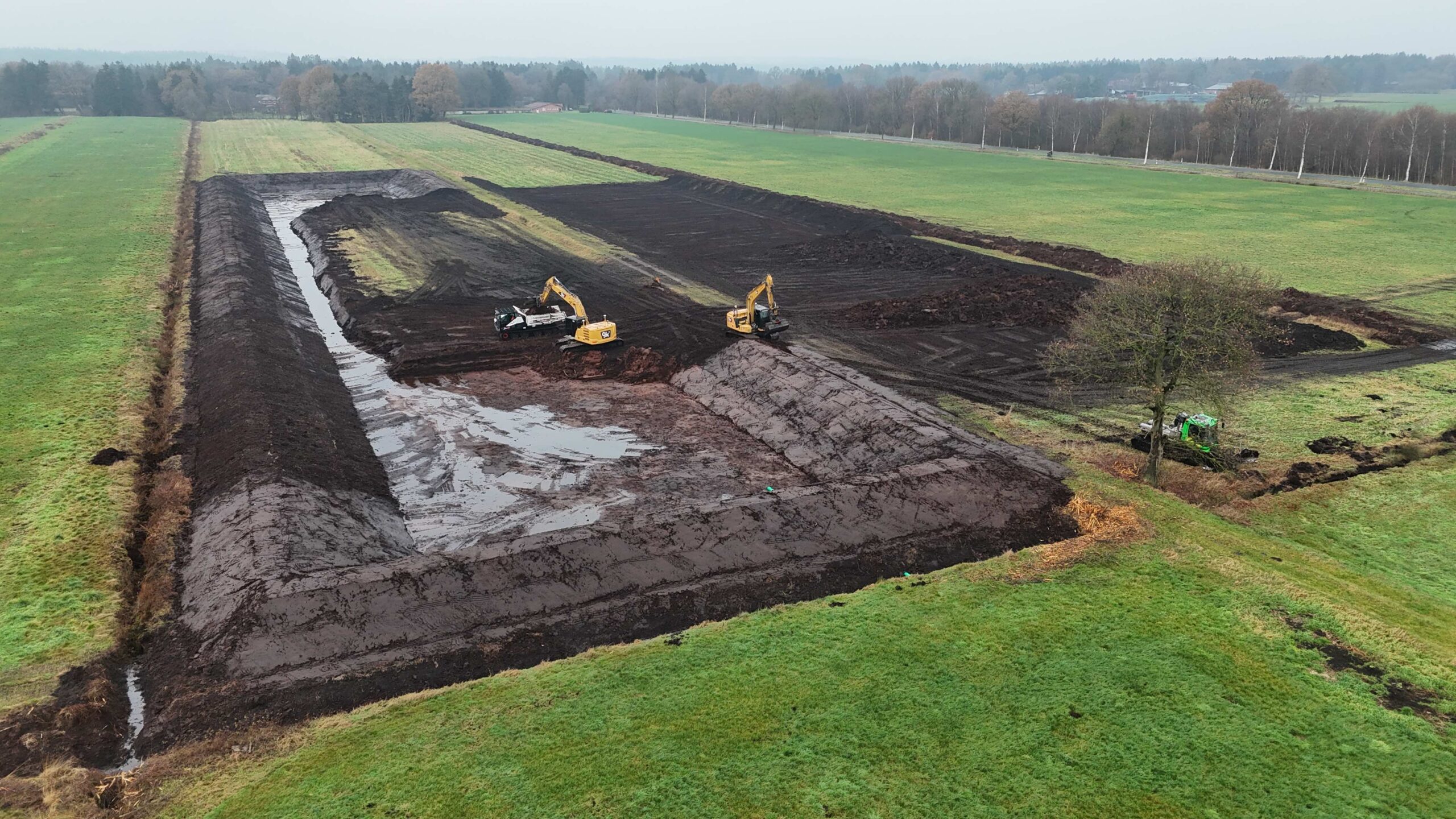 ©ZukunftMoor Bauarbeiten Polder